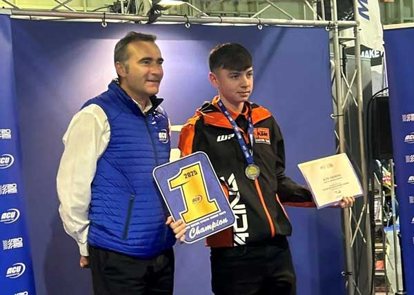 Year 12 pupil,  Alex is 2025 ACU British Extreme Enduro Youth Champion.